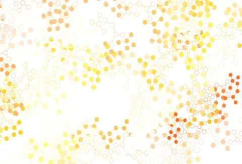 Light Red vector pattern with artificial intelligence network. Illustrazione stock