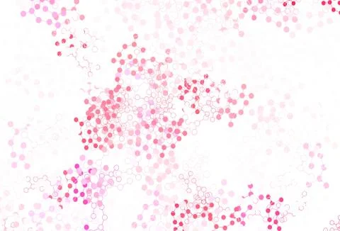 Light Red vector pattern with artificial intelligence network. 스톡 일러스트