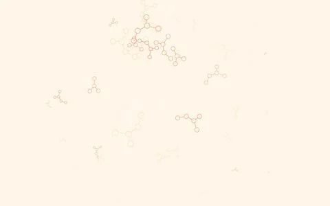 Light Red vector pattern with artificial intelligence network. イラスト素材