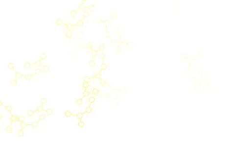 Light Red vector pattern with artificial intelligence network. Stock Illustration