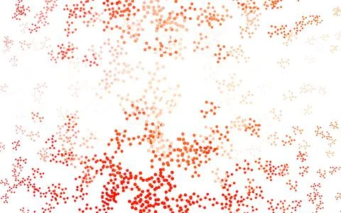 Light Red vector pattern with artificial intelligence network. Stock Illustration