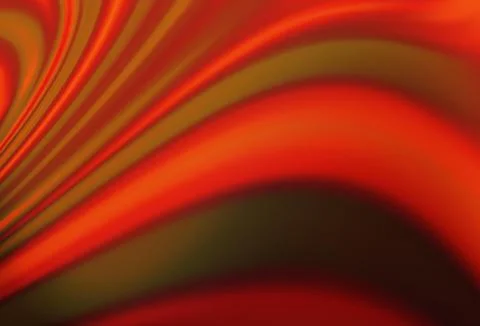 Light Red vector pattern with bent ribbons. 스톡 일러스트