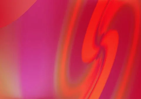 Light Red vector pattern with bubble shapes. Stock Illustration