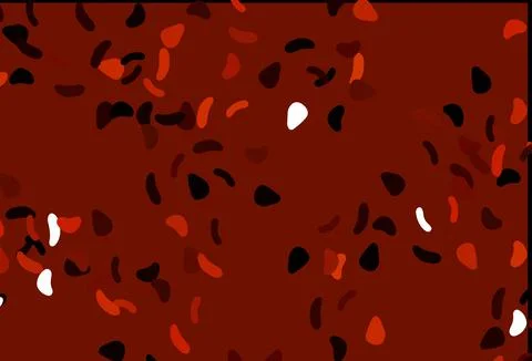 Light Red vector pattern with chaotic shapes. 스톡 일러스트