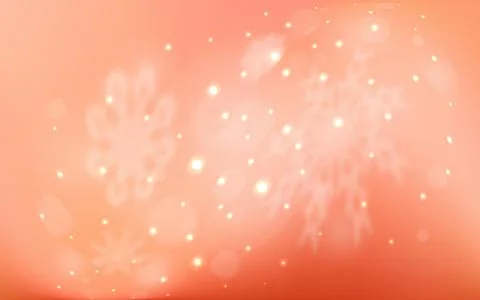 Light Red vector pattern with christmas snowflakes. Stock Illustration