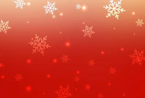 Light Red vector pattern in Christmas style. Illustrazione stock