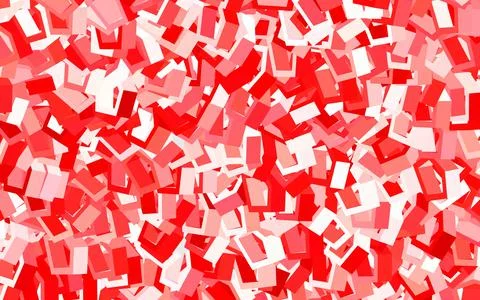 Light Red vector pattern with colorful hexagons. イラスト素材