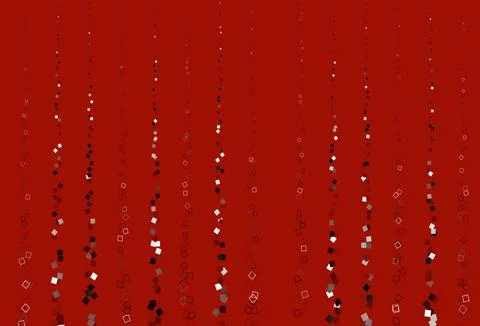 Light Red vector pattern with crystals, rectangles. イラスト素材
