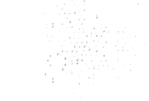 Light red vector pattern with gender elements. 스톡 일러스트