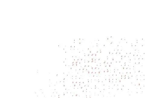 Light red vector pattern with gender elements. Stock Illustration