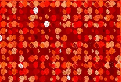 Light Red vector pattern with lamp shapes. イラスト素材