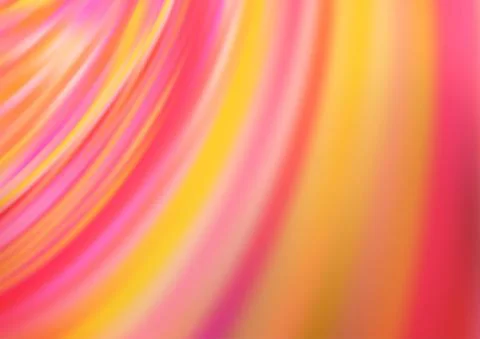 Light Red vector pattern with lava shapes. 스톡 일러스트