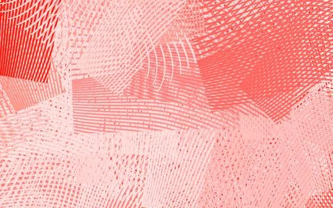 Light Red vector pattern with lines. Stock Illustration