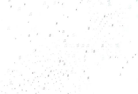 Light Red vector pattern with music elements. Illustrazione stock