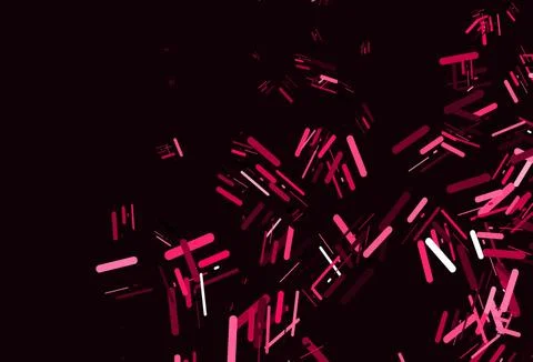 Light Red vector pattern with narrow lines. Stock Illustration