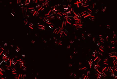 Light Red vector pattern with narrow lines. Stock Illustration