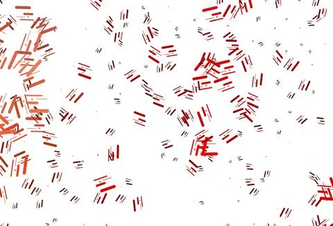 Light Red vector pattern with narrow lines. Stock Illustration