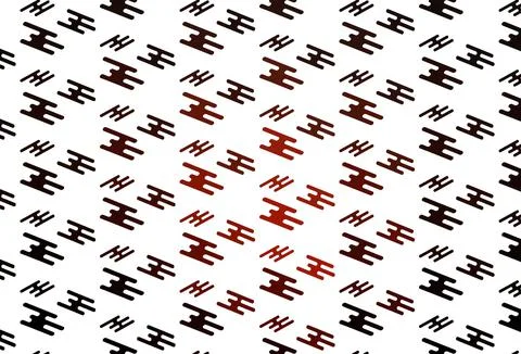 Light Red vector pattern with narrow lines. Stockillustratie