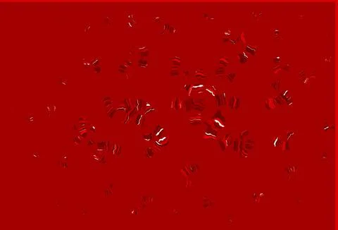 Light Red vector pattern in polygonal style with circles. Illustrazione stock