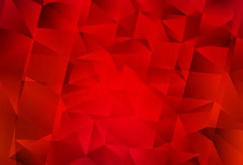 Light Red vector pattern with polygonal style. イラスト素材