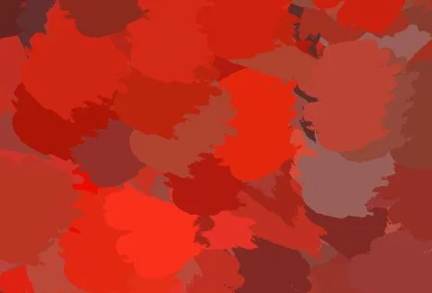Light Red vector pattern with random forms. Stock Illustration