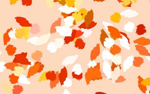 Light Red vector pattern with random forms. Stock Illustration