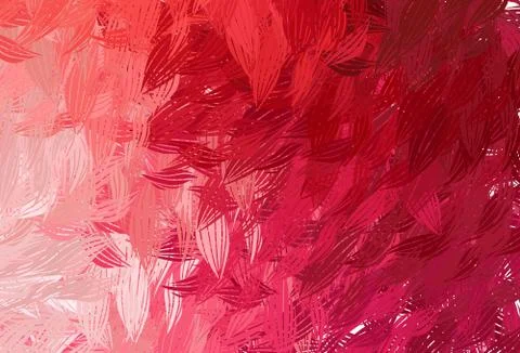 Light Red vector pattern with random forms. 스톡 일러스트