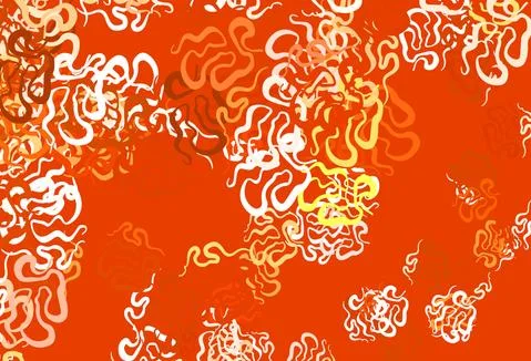 Light Red vector pattern with random forms. Stock Illustration