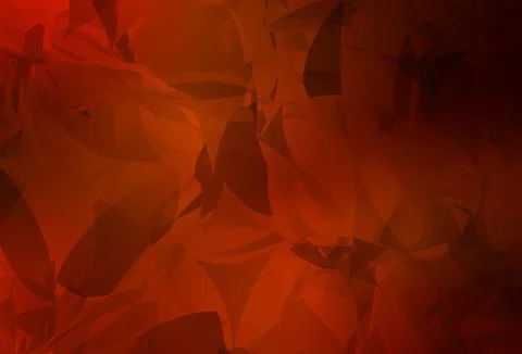 Light Red vector pattern with random polygonals. Stockillustratie
