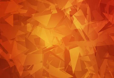 Light Red vector pattern with random polygonals. Stock Illustration