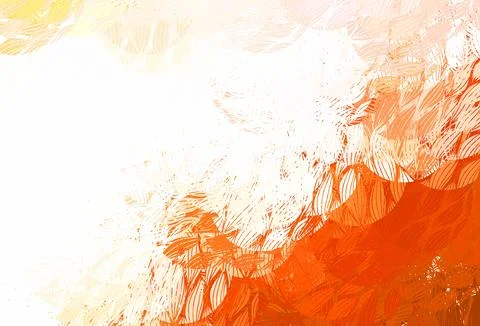 Light Red vector pattern with random forms. Illustrazione stock