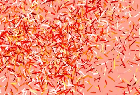 Light Red vector pattern with sharp lines. Stock Illustration