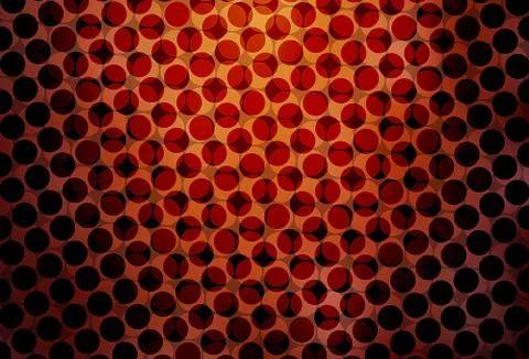 Light Red vector pattern with spheres. Stock Illustration