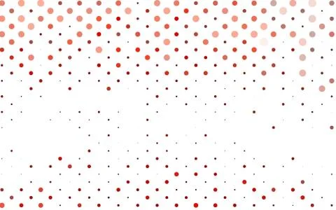 Light Red vector pattern with spheres. イラスト素材