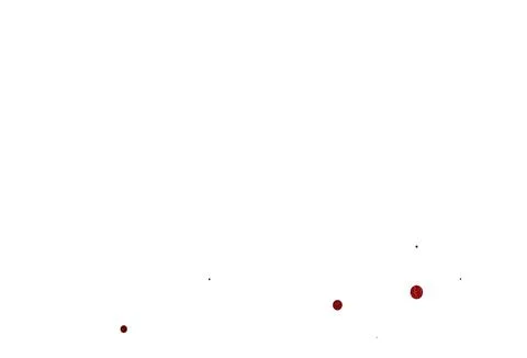 Light red vector pattern with spheres. Stockillustratie