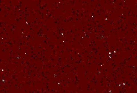 Light Red vector pattern with spheres. Illustrazione stock