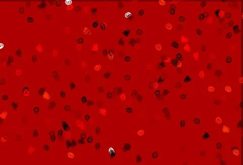 Light Red vector pattern with spheres. Stock Illustration