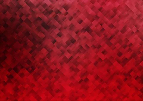 Light Red vector pattern in square style. 스톡 일러스트