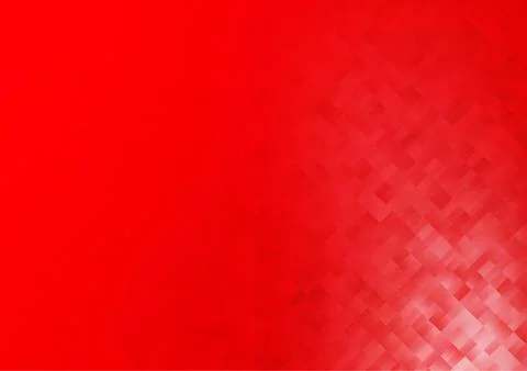 Light Red vector pattern in square style. Stock Illustration