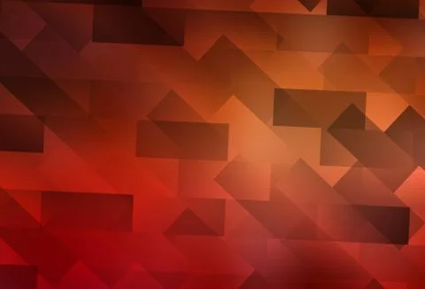 Light Red vector pattern in square style. Illustrazione stock