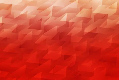 Light Red vector pattern in square style. Stock Illustration