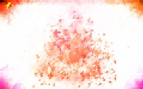 Light Red vector pattern in square style. 库存插图