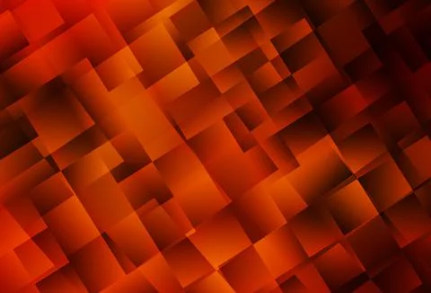 Light Red vector pattern in square style. Illustrazione stock