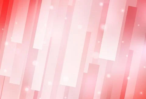 Light Red vector pattern in square style. Illustrazione stock