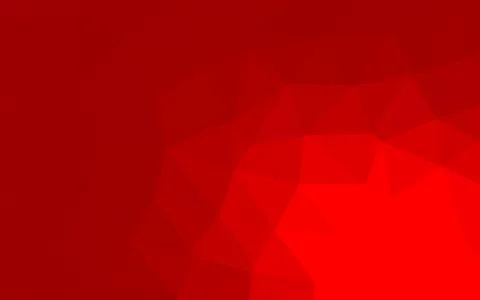 Light Red vector polygon abstract background. Stock Illustration