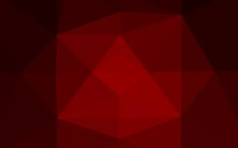 Light Red vector polygon abstract backdrop. 스톡 일러스트