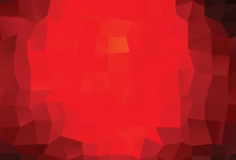 Light Red vector polygonal background. Stock Illustration