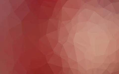 Light Red vector polygonal pattern. Stock Illustration