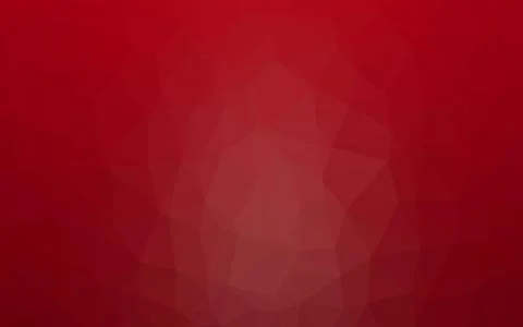 Light Red vector polygonal pattern. Stock Illustration