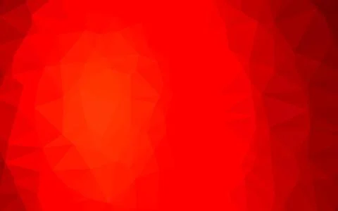 Light Red vector polygonal pattern. Stock Illustration
